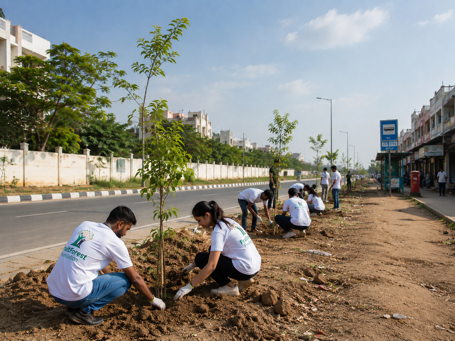 Support Fruit Tree Plantation
